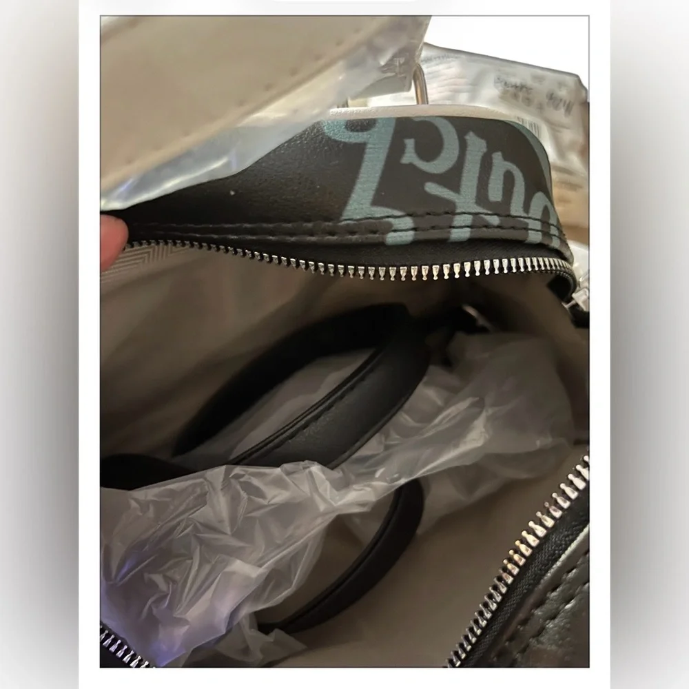 FASHION FAUX LEATHER VON DUTCH GRAFFITI BOWLING BAG - Picture 12 of 15